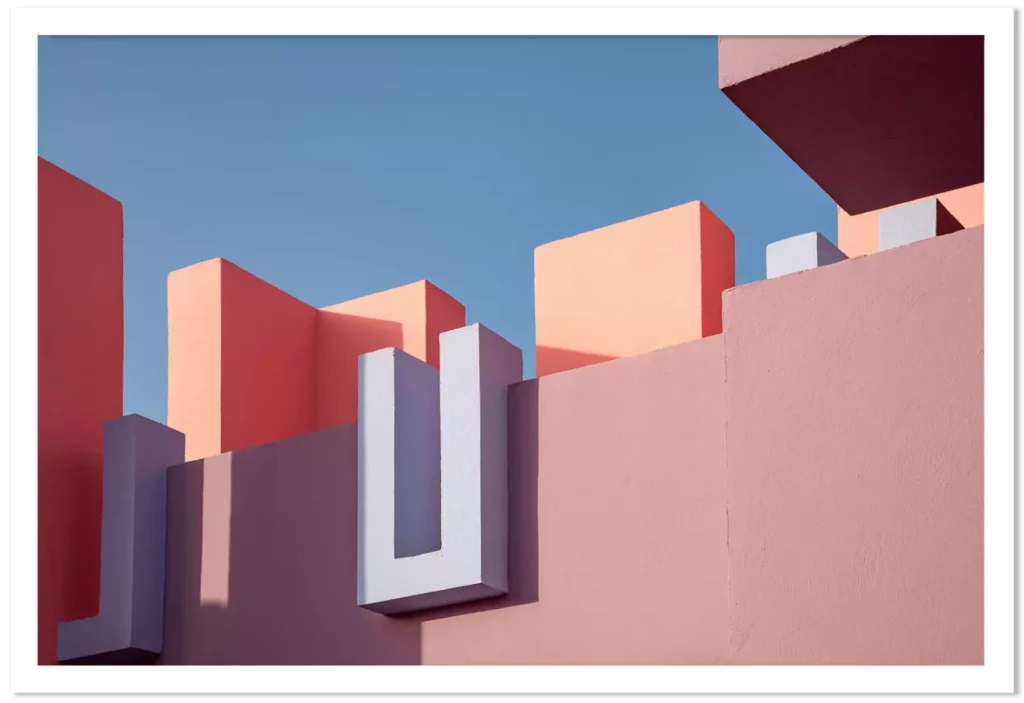 Photographie Muralla Roja ouverture