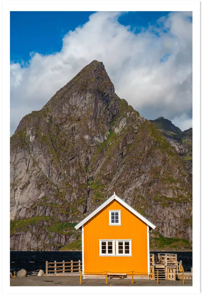 Maison de pêcheur dans les Lofoten